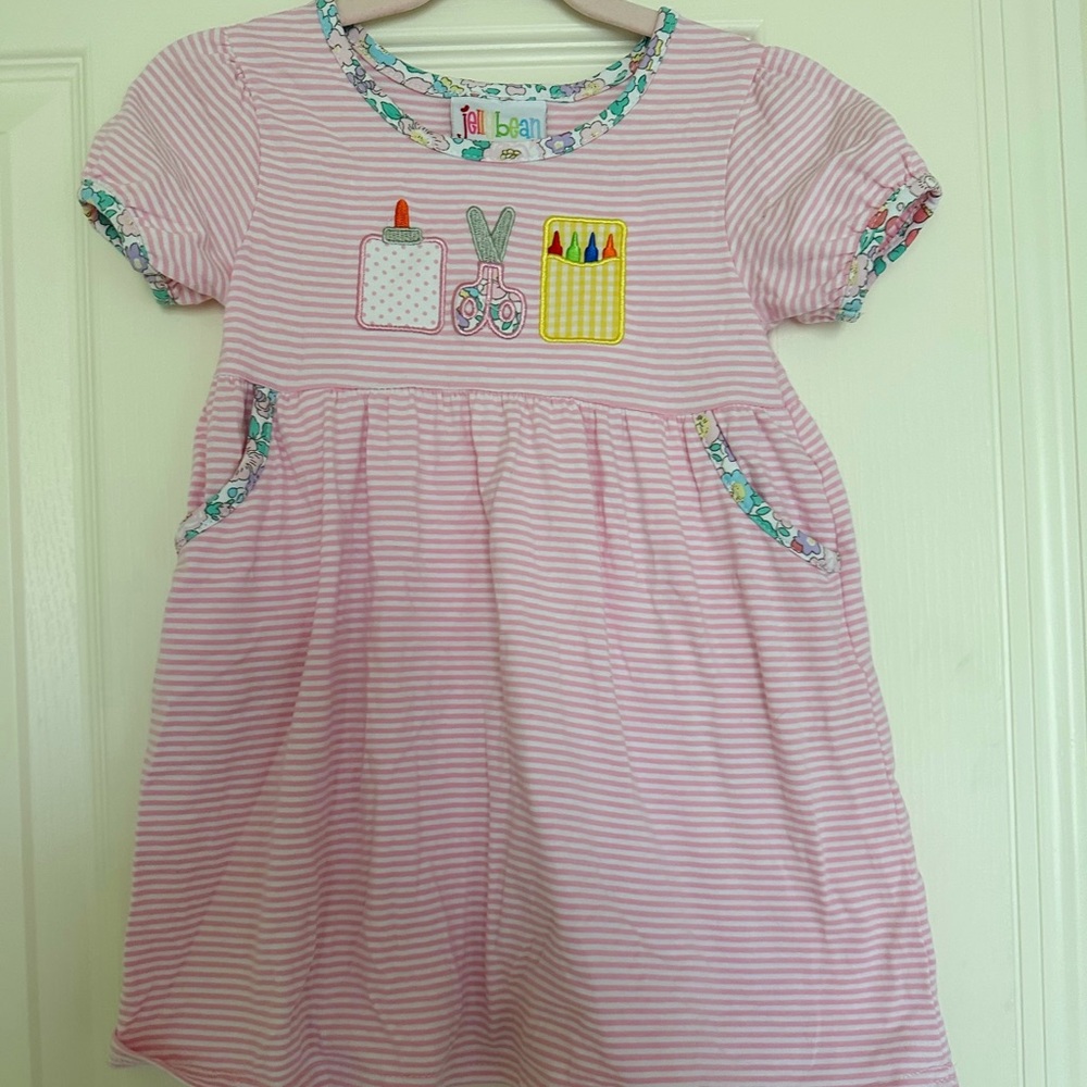 Jellybean Size 2 School Supplies Dress